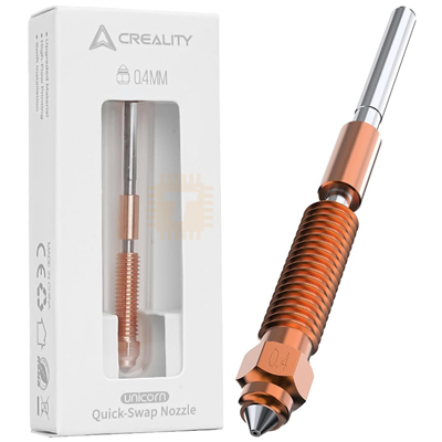 3D Printer Nozzle for K1C Ender 3 V3 and Ender 3 V3 Plus Unicorn Quick-Swap 0.4mm Creality