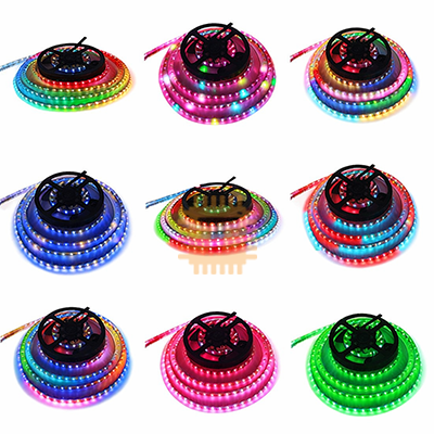 Waterproof LED Strip WS2812 Addressable Pixel LED 60pcs per Meter