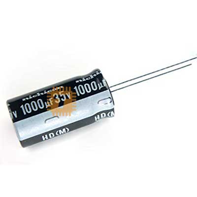 1000uF 35V Electrolytic Capacitor THT