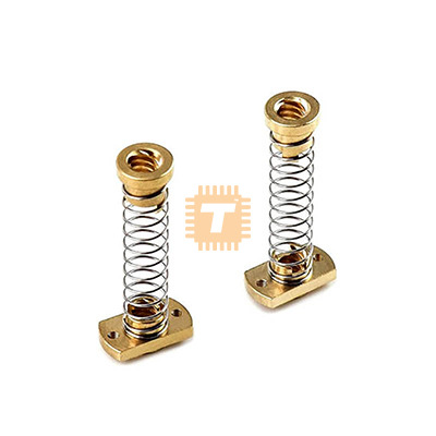 Flange T8 Anti Backlash Spring Loaded Nut (Lead 8mm)