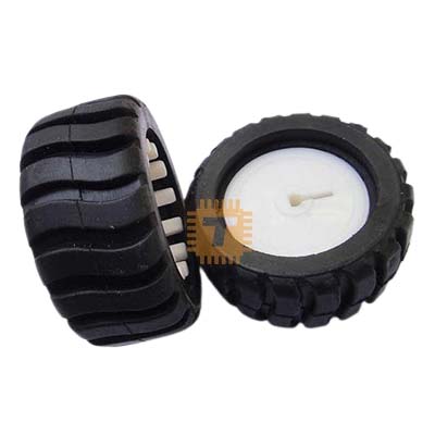 D-hole Big Rubber Wheel for N20 Motor 43x19mm Hole 3mm K346