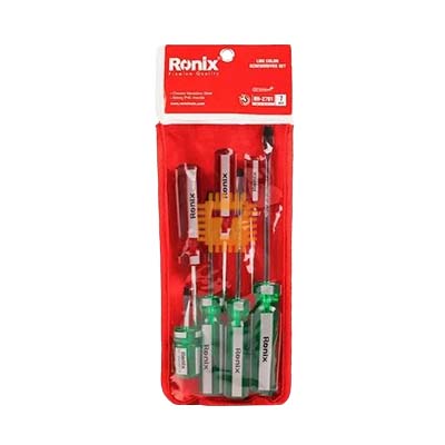 Ronix Magnetic CR-V Crystal Handle Screwdriver 7pcs Set RH-2701