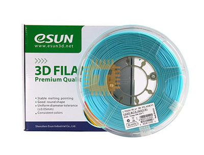 eSUN PLA+ Light Blue 1.75mm 1Kg 3D Printer Filament