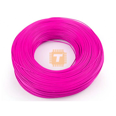 Circuit Wire Pink 100m Full Role (Tin Plated Copper - Good Quality)