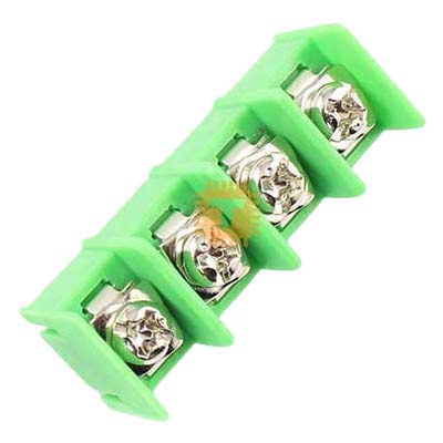 8.5mm Pitch 4-Pin 4-Way Screw Barrier Terminal Block