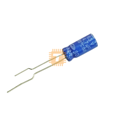 Original SAMWHA 4.7uF 63V Electrolytic Capacitor THT