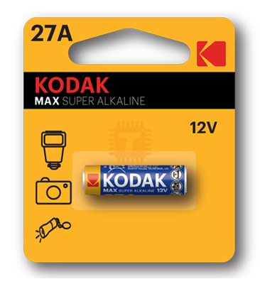 KODAK 12V 27A MAX Super Alkaline Battery Original