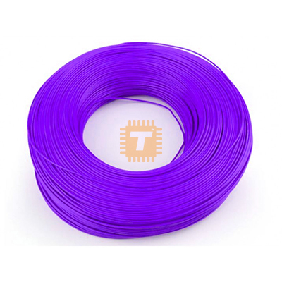 Circuit Wire Purple Per Meter (24AWG)