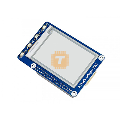 2.7inch EInk Epaper Display Module Black Color for Raspberry Pi SPI interface