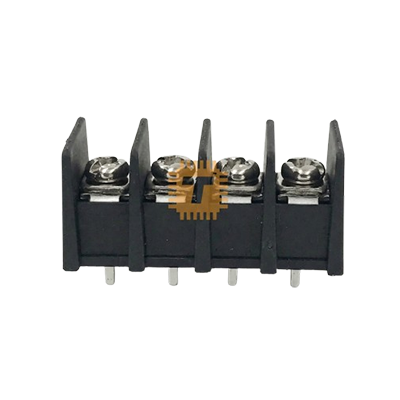 9.5mm Pitch 4-Pin 4-Way Screw Barrier Terminal Block