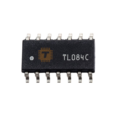 Original TL084C Quad JFET Op-Amp IC SOIC-14