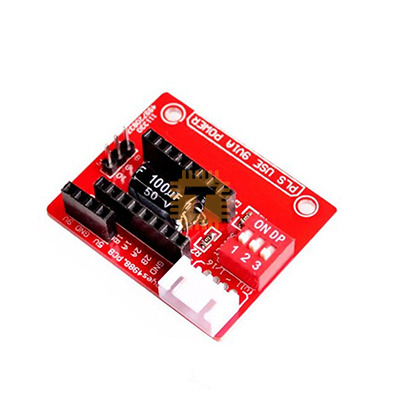 Single Channel Base Board for A4988 DRV8825 Stepper Motor Driver