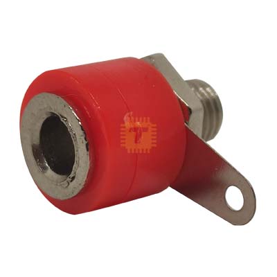 Banana Socket Female Short Red 4mm BS-5-04