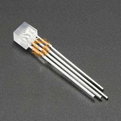 LED 2x5x5mm RGB Diffused Common Anode (Rectangular)