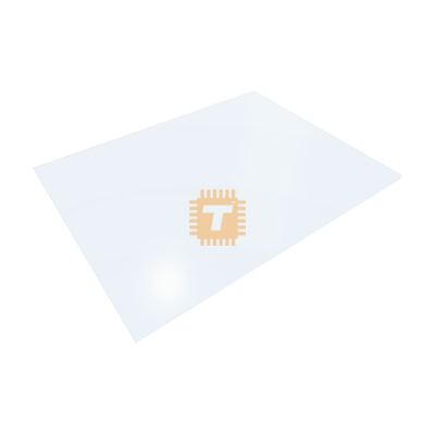 Plastic Rectangle 120x90mm Clear GPPS 2.5mm